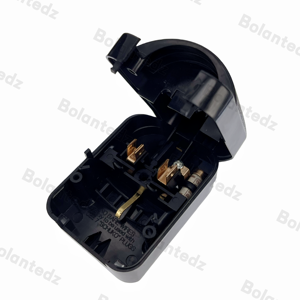 قابس EU إلى UK، <span class=keywords><strong>2</strong></span> دبوس مستدير EU إلى 3 دبابيس قابلة للإزالة، قابس تحويل للسفر في المملكة المتحدة، محول 13A 250V ST-6 - Product Image 5