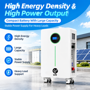 Sistema de Almacenamiento de Energía con Batería WHE LiFePO4 48V 100Ah 150Ah 200Ah 300Ah 400Ah, Refrigeración por Aire, IP54, Almacenamiento de Energía Solar Híbrido, RS485 - Product Image 6