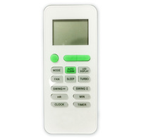 Télécommande infrarouge ABS et silicone neuve 15 touches pour climatiseur split de haute qualité ES-AC041-C pour télécommande de climatiseur VIDEOCON