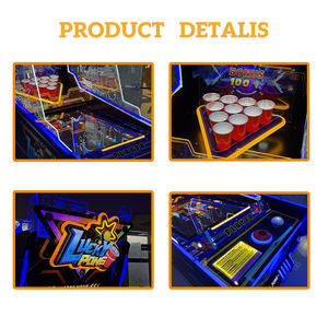 Machine d'arcade à monnayeur LUCKY <span class=keywords><strong>PONG</strong></span> pour jeux de lancer de balles de carnaval, avec rédemption de tickets de <span class=keywords><strong>prix</strong></span>, <span class=keywords><strong>prix</strong></span> d'usine, vente en gros - Product Image 4