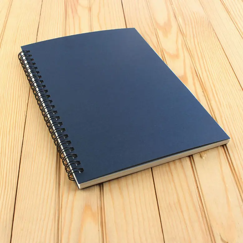 Cuaderno personalizado en espiral, cuaderno de impresión A5, Agenda, cubierta suave, Kraft