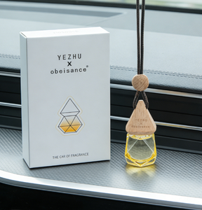 Deodorante per Auto Personalizzato con Logo, Confezione Profumata, Coperchio in Legno, Diffusore di Profumo per Auto in Vetro Tagliato a Diamante - Product Image 1