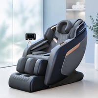 Fauteuil de massage électrique Shiatsu à gravité zéro pour tout le corps, avec musique et bruit blanc apaisant, idéal pour l'aide au sommeil – Vente directe usine, personnalisation OEM