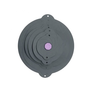 Eco-friendly Kitchen Cookware Utensils Parts Silicone Lid Spill <b>Stopper</b> Cover for Pot Pan - Product Image 3