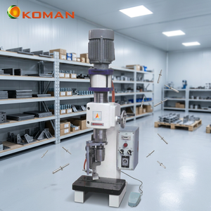 Machine <span class=keywords><strong>à</strong></span> riveter semi-tubulaire Easytech <span class=keywords><strong>à</strong></span> alimentation automatique pour rivets <span class=keywords><strong>à</strong></span> tête de treillis, rivets en cuir, sacs, vêtements, rideaux et tubes ronds - Product Image 1