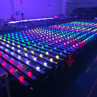 Lumières extérieures permanentes 40mm SMD LED Pixel Point Lights Aluminium Track Permanent Christmas Holiday Lighting