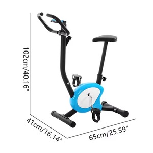 Heimtrainer Mit Riemenantrieb Blau bicicleta de ejercicio resistencia ajustable Cardio entrenamiento bicicleta de Fitness para interiores - Product Image 2