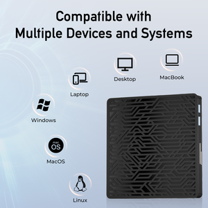 Внешний оптический привод Blu-ray, записывающее устройство Blu-ray, поддержка чтения/записи дисков BDXL-<span class=keywords><strong>RE</strong></span> объемом 100 ГБ, внешний привод Blu-ray/DVD для ПК и ноутбуков - Product Image 3