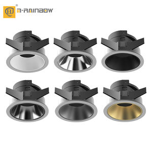 Lampe LED en aluminium personnalisable à encastrer, <span class=keywords><strong>spot</strong></span> décoratif carré <span class=keywords><strong>Gu10</strong></span> Downlight Boîtier Cadre Hôtels Salons Bureaux - Product Image 6