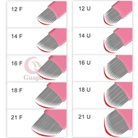 Nieuwste Collectie Factory 0.15Mm Permanente Make-Up Microblading Naalden Blades Wegwerp Microblades Voor Wenkbrauw Shading