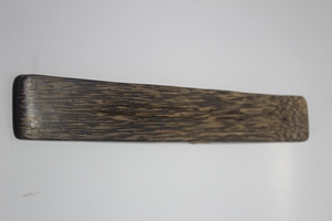 Brûleur d'encens en bois finition antique et attrape-cendres diffuseur d'aromathérapie décoratif sculpté - Product Image 4