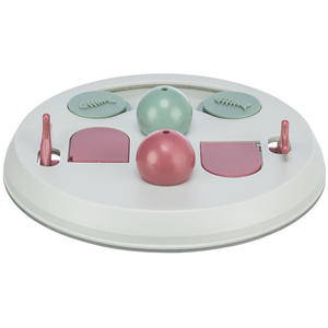 Planche d'activités pour chat 23 cm rose cerise gris clair jouet interactif pour animaux de compagnie - Product Image 5