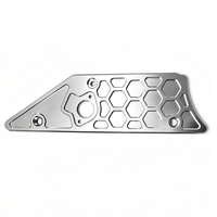 Pièces de moto usinées sur commande par CNC, panneaux latéraux en aluminium billette 6061-T6 anodisé pour Talaria X3