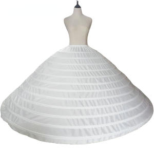 Blanc <span class=keywords><strong>grande</strong></span> <span class=keywords><strong>taille</strong></span> 12 anneau en acier 180cm diamètre jupe bouffante <span class=keywords><strong>robe</strong></span> <span class=keywords><strong>de</strong></span> <span class=keywords><strong>mariée</strong></span> jupons à volants sous-jupe nouveaux accessoires <span class=keywords><strong>de</strong></span> mariage - Product Image 1