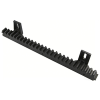 Ouvre-porte automatique moderne pour portail coulissant, crémaillère en nylon, alimentation par batterie/solaire, fixation par vis, durable, garantie 1 an