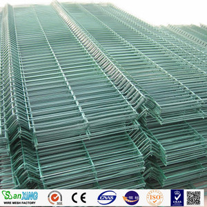 Panneau de clôture en treillis métallique galvanisé 3D courbé, clôture de sécurité en fer pour les résidences, les commerces, les cours extérieures, revêtement en PVC - Product Image 5