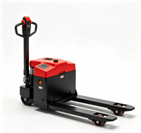 Pallet Jack Listrik 1.5t 2t Tipe Walkie Penuh untuk Gudang, Pengangkut Pallet Listrik untuk Penanganan Material, Logistik, dan Transportasi