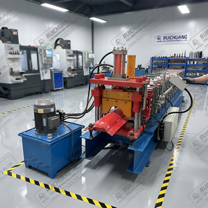 Machine de formage de tuiles de toit à pignon stable de qualité supérieure pour le traitement des tuiles en acier coloré, approuvée ISO - Product Image 1
