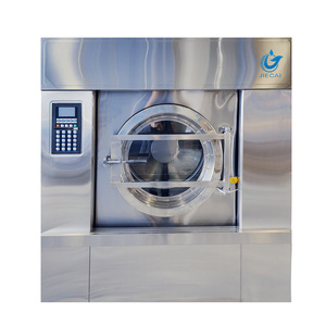 OEM ODM Manufacturer Supplies 50kg Fully Automatic Single Barrel Industrial Washing-Extracting-Drying Commercial <strong>Laundry</strong> - Product Image 3