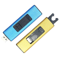 Briquet électrique USB haute performance sur mesure avec effet d'arc, populaire pour la vente en gros