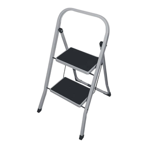 บันไดเหล็กพับได้ 2 ตอน พร้อมฐานกันลื่น รับน้ำหนักได้ 150 กก. - Product Image 1
