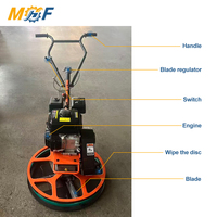 MHF, Fournisseur Leader : Finitionuse à Béton Électrique de 24 pouces (600 mm) de Petite Taille pour Chantier de Construction