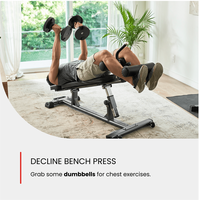 Poignée Ab Exercices Reverse Crunch Decline Sit Up