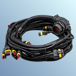 أسلاك كهربائية للشاحنات الثقيلة - نحاس 8 AWG لتعديل المركبات التجارية مع حماية من الحمل الزائد ومقاومة للحرارة العالية IP67 A08 - Product Image 1