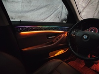 Pour BMW Galaxy Dynamic Led Ambient Light pour F10/F18 Série 5 2011-2017 Système de contrôle de l'éclairage intérieur LED Accessoires de mise à niveau