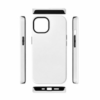 Étui de chargement magnétique sans fil vierge pour sublimation pour iPhone 13 14 15 16 17, protection durable, cadeau d'affaires personnalisé