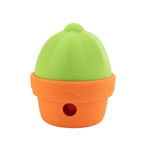 Alimentador de viaje portátil de mano de silicona interactivo personalizado para mascotas, rompecabezas de juguetes dispensadores para perros pequeños - Product Image 2