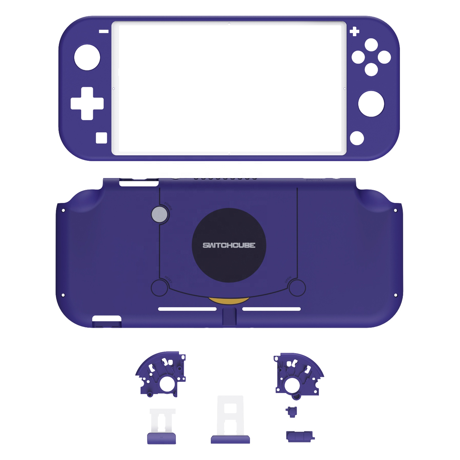 Nintendo Switch Lite　ゲームキューブ仕様カスタム品 Switch Liteのカスタマイズがしたい!! 当店で承ります!! 端末