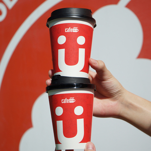 Single Wall 8oz to 32 Eco-friendly Coffee Cups Custom Logo Food Grade Disposable Paper Coffee Cups With Lids