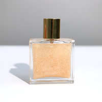Huile corporelle parfumée scintillante multi-couleurs longue durée nourrissante bio, marque privée HKH Highlighter Makeup