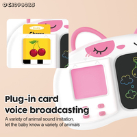 Cartes de mots apprendre et pratiquer des cartes Flash parlantes jouets éducatifs pour enfant apprenant jouet électronique avec tablette d'écriture à vendre