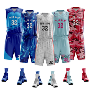 Nouveaux uniformes <span class=keywords><strong>de</strong></span> <span class=keywords><strong>basket</strong></span>-ball réversibles sublimés 2026, garçons, jeunes, impression <span class=keywords><strong>de</strong></span> logo personnalisée, ensemble <span class=keywords><strong>de</strong></span> maillots <span class=keywords><strong>de</strong></span> <span class=keywords><strong>basket</strong></span>-ball d'équipe - Product Image 1