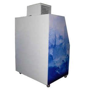 Mini-réfrigérateur portable à refroidissement direct, porte inclinée, pour bière - Product Image 3