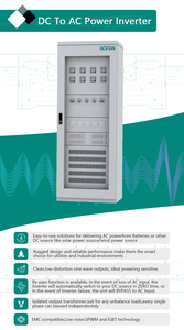 Acsoon AND110 30KVA เครื่องแปลงไฟฟ้าเฟสเดียว 50/60Hz 220V/380V คลื่นไซน์บริสุทธิ์ DC/AC สำหรับอุตสาหกรรม ประสิทธิภาพ 93% มาตรฐาน CE/ISO9001 - Product Image 3