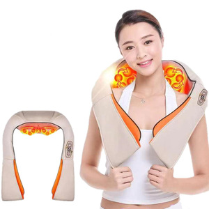 Neck And Shoulder Massager With <b>Heating</b> Infrared Therapy <b>USB</b> Rechargeable For Neck Relief - Product Image 1