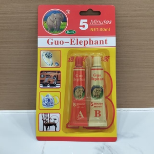 กาวอะคริลิก AB ยี่ห้อ MKX6 Guo Elephant สำหรับงานก่อสร้าง กาวโครงสร้างชนิดสองส่วนประกอบ - Product Image 3
