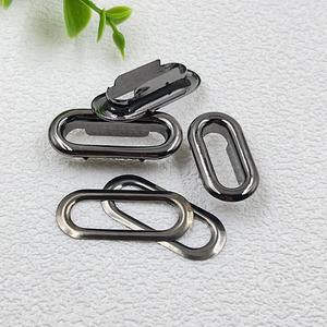 Spécifications multiples Sac à œillets en métal laiton de forme ovale noir doré <span class=keywords><strong>Oeillets</strong></span> ovales longs œillets <span class=keywords><strong>pour</strong></span> vêtements <span class=keywords><strong>Bâche</strong></span> - Product Image 3