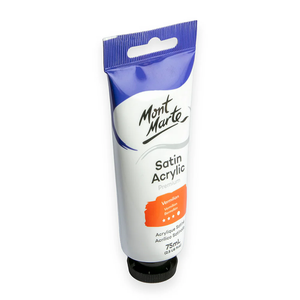Acrilico satinato Mont Marte 75ml-vernice acrilica artista vermiglio - Product Image 6