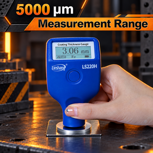 Medidor de Espesor de Pintura Portátil LS220H con Sonda de Rubí y Resolución de 0.1μm para Inspección Automotriz e Industrial - Product Image 4