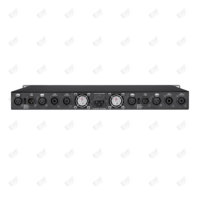 Amplificateur de puissance numérique stéréo 4 canaux 4 ohms AM46 4*600W Pro Audio XLR en alliage d'aluminium, métal, AC, scène, extérieur, portable