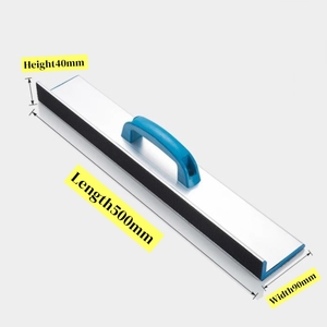 Tabla de lijado de esquinas internas de aleación de aluminio de 500 mm, profesional para alisar paneles de yeso, marco manual para soporte de papel de lija - Product Image 2