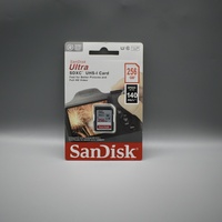 Kartu Memori SanDisk Ultra Portabel Kemasan Retail 16gb 32GB 64gb 128gb 256gb Kelas 10 Hingga 140MB/s Kartu Flash SD