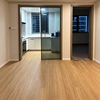 Panneau mural SPC 4 mm, design rainuré, imperméable, résistant à l'humidité, revêtement décoratif intérieur/extérieur pour hôtel, villa, maison, bureau