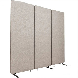 Nhà Máy Bán Hàng Trực Tiếp Goodsound Văn Phòng Di Chuyển Màn Hình Phân Vùng Cách Âm Xách Tay Trắng Sử Dụng Phòng Chia Với Bánh Xe - Product Image 3