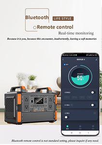 แบตเตอรี่สำรองพลังงาน AC DC 1000W1200W  สถานีพลังงานสำหรับใช้ในบ้านและนอกบ้าน สำหรับตั้งแคมป์ พกพาสะดวก แบตเตอรี่ LiFePO4  สถานีพลังงานแสงอาทิตย์ พร้อม PD 60W 12V 10A - Product Image 5