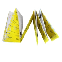 Papier thermique d'admission d'encre anti-contrefaçon fluorescente invisible bon marché personnalisé billets à code QR